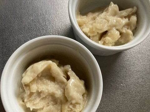 離乳食　幼児食　卵　牛乳不使用　バナナジェラート